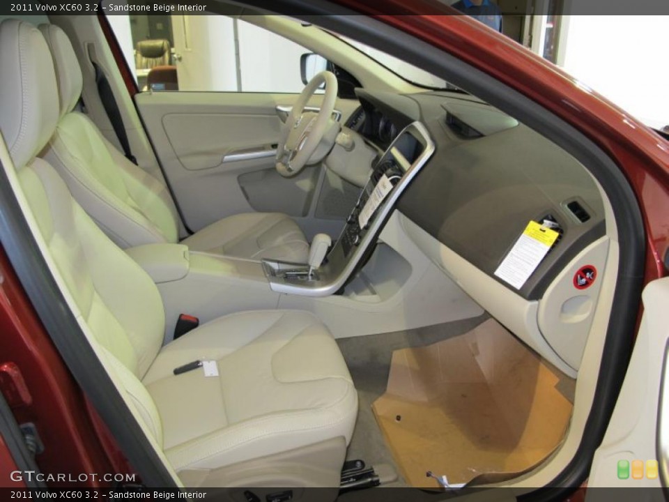 Sandstone Beige Interior Photo for the 2011 Volvo XC60 3.2 #39129935