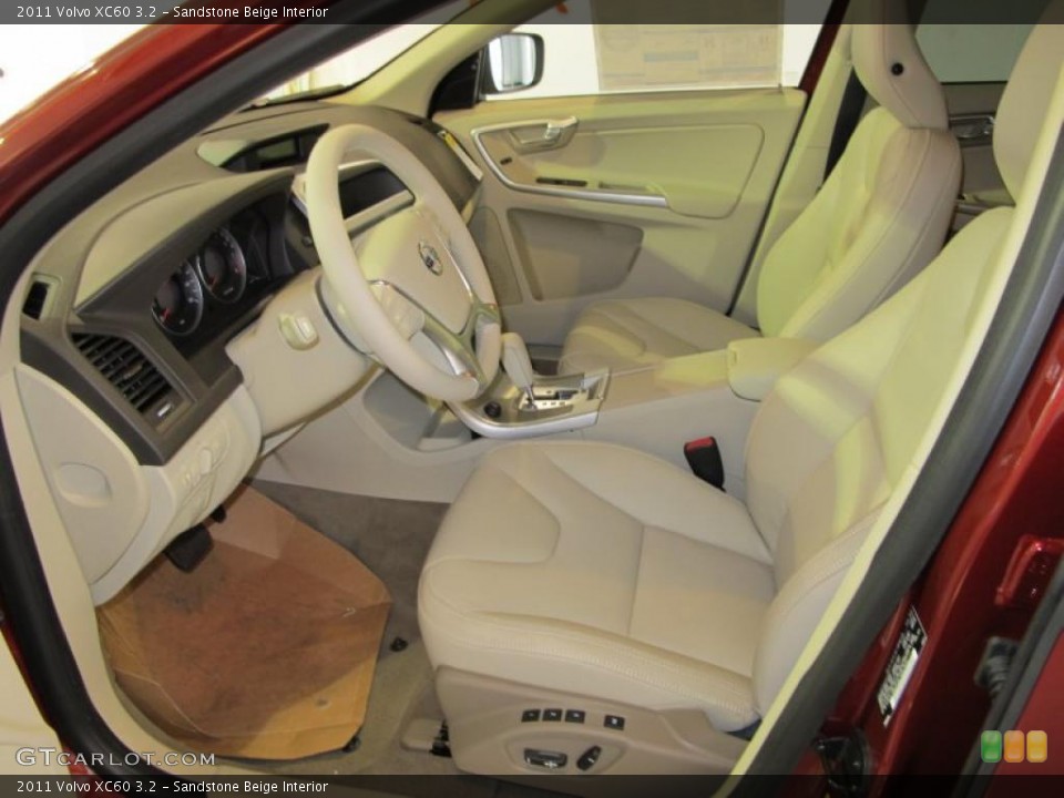 Sandstone Beige Interior Photo for the 2011 Volvo XC60 3.2 #39129999