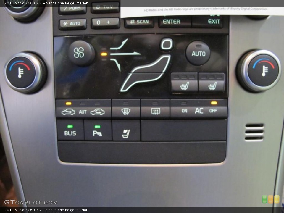 Sandstone Beige Interior Controls for the 2011 Volvo XC60 3.2 #39130087