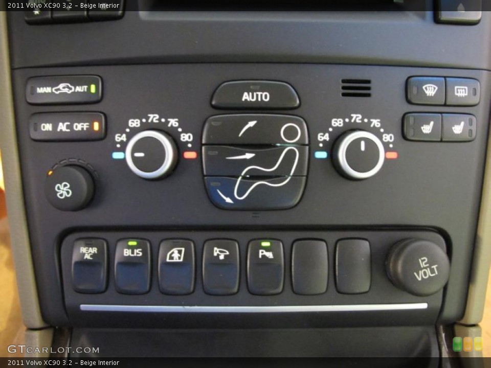 Beige Interior Controls for the 2011 Volvo XC90 3.2 #39130387