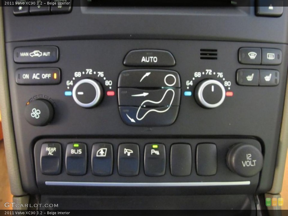 Beige Interior Controls for the 2011 Volvo XC90 3.2 #39130667