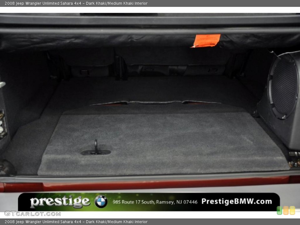 Dark Khaki/Medium Khaki Interior Trunk for the 2008 Jeep Wrangler Unlimited Sahara 4x4 #39130899