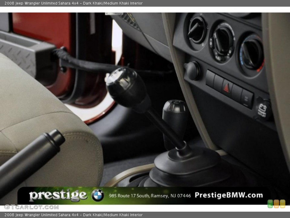 Dark Khaki/Medium Khaki Interior Transmission for the 2008 Jeep Wrangler Unlimited Sahara 4x4 #39131035