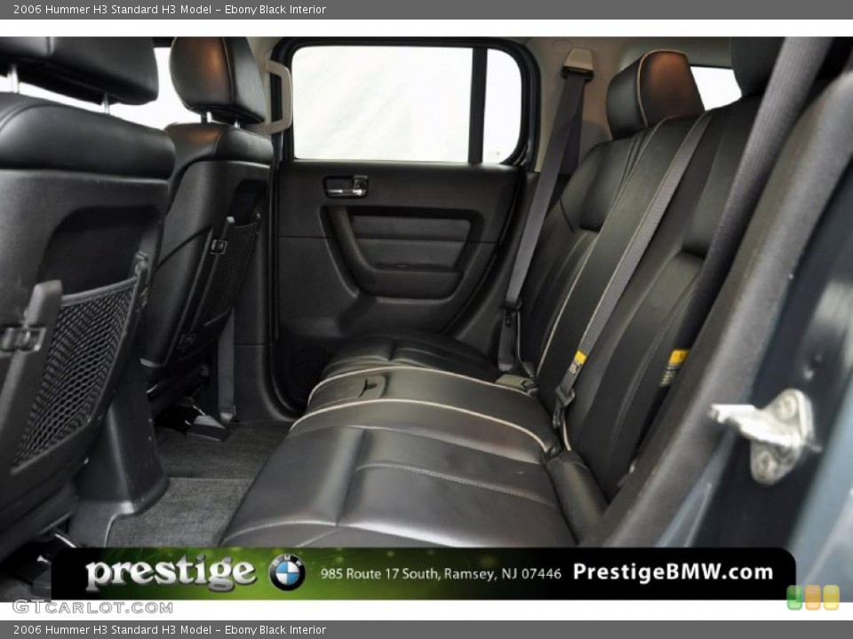 Ebony Black Interior Photo for the 2006 Hummer H3  #39131395