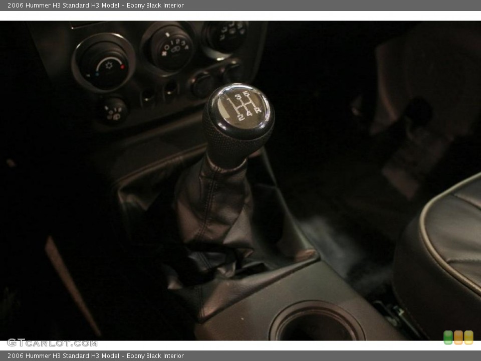 Ebony Black Interior Transmission for the 2006 Hummer H3  #39131775