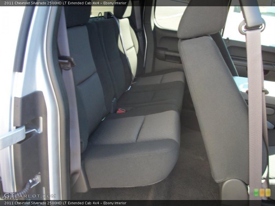 Ebony Interior Photo for the 2011 Chevrolet Silverado 2500HD LT Extended Cab 4x4 #39132711