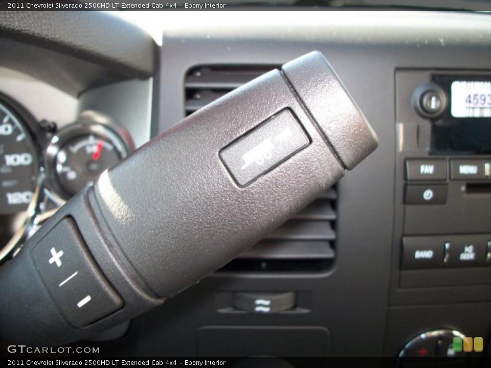 Ebony Interior Transmission for the 2011 Chevrolet Silverado 2500HD LT Extended Cab 4x4 #39132963