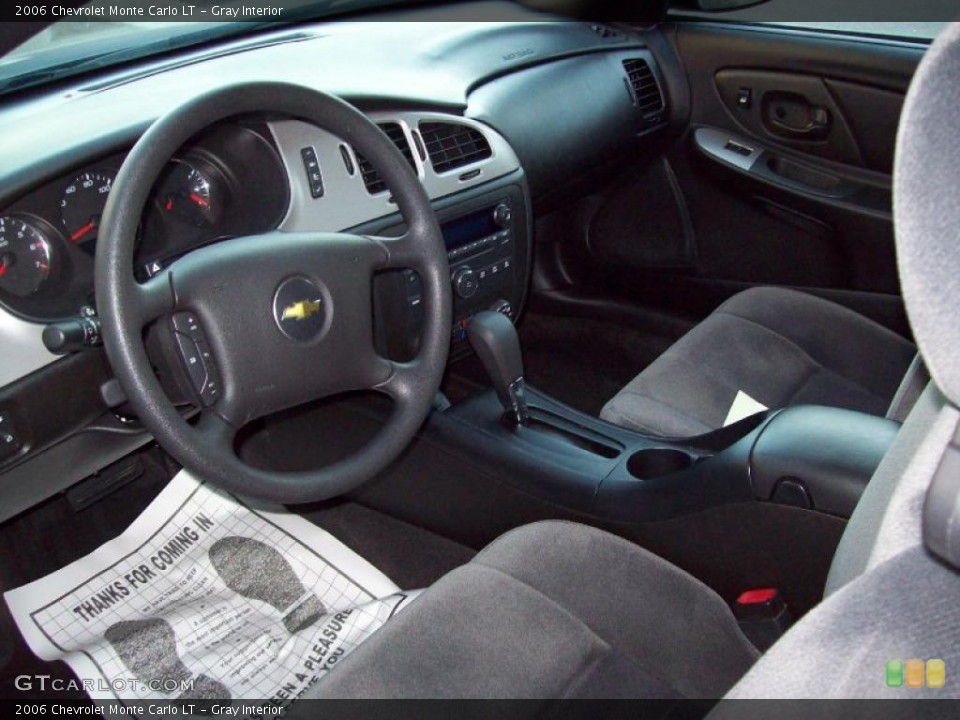Gray Interior Prime Interior for the 2006 Chevrolet Monte Carlo LT #39133295
