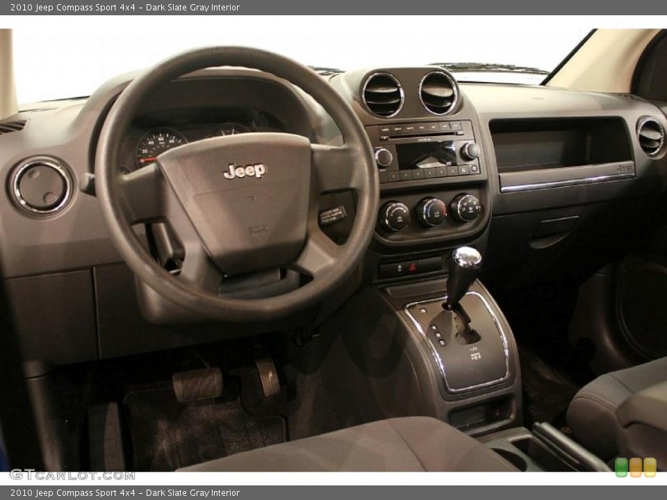 Dark Slate Gray Interior Prime Interior for the 2010 Jeep Compass Sport 4x4 #39133715