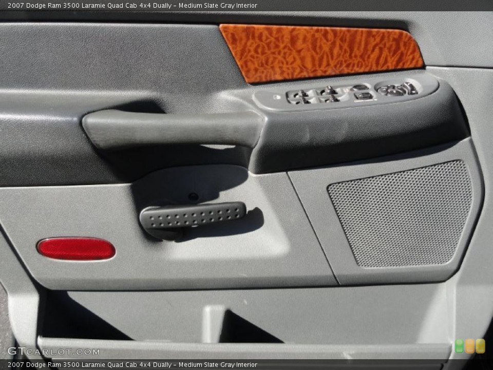 Medium Slate Gray Interior Door Panel for the 2007 Dodge Ram 3500 Laramie Quad Cab 4x4 Dually #39133795