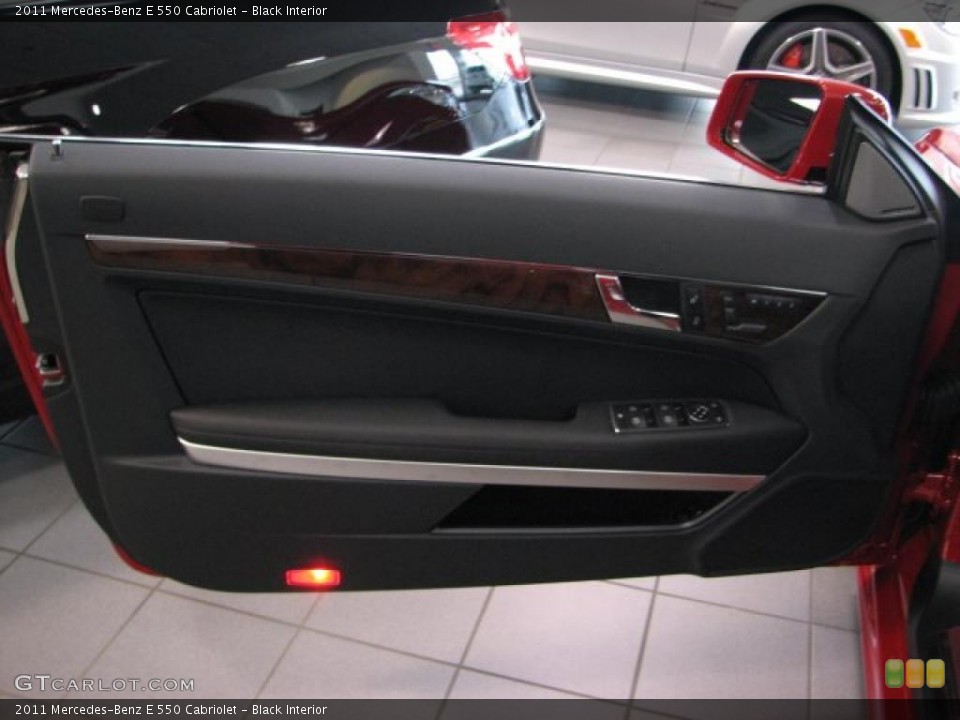 Black Interior Door Panel for the 2011 Mercedes-Benz E 550 Cabriolet #39134071