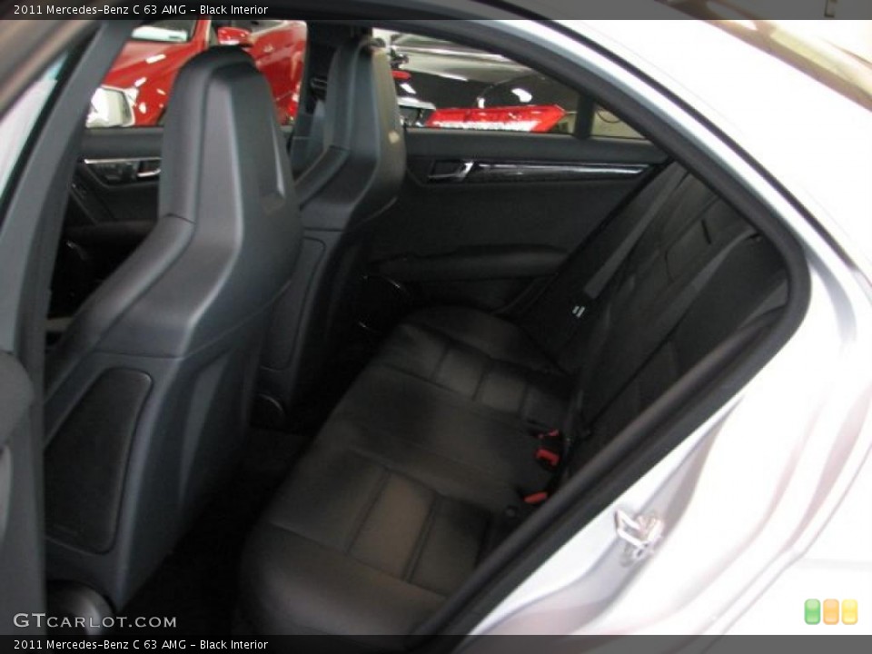 Black Interior Photo for the 2011 Mercedes-Benz C 63 AMG #39134191