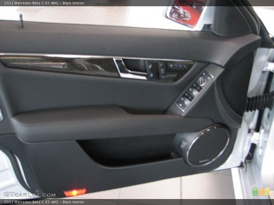 Black Interior Door Panel for the 2011 Mercedes-Benz C 63 AMG #39134215