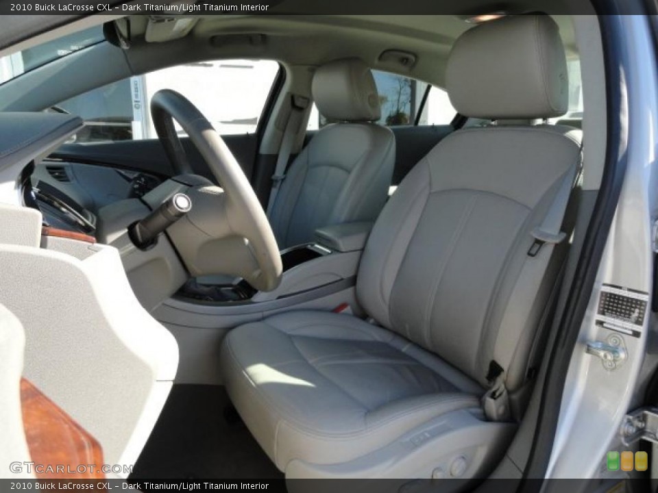 Dark Titanium/Light Titanium Interior Photo for the 2010 Buick LaCrosse CXL #39134587