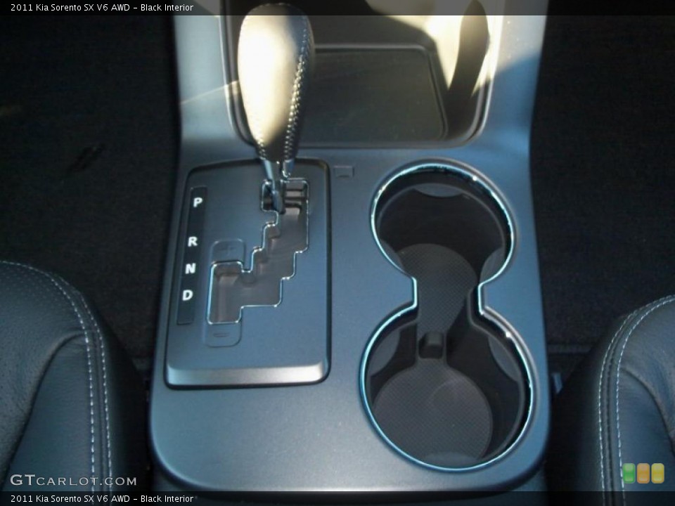 Black Interior Transmission for the 2011 Kia Sorento SX V6 AWD #39134931