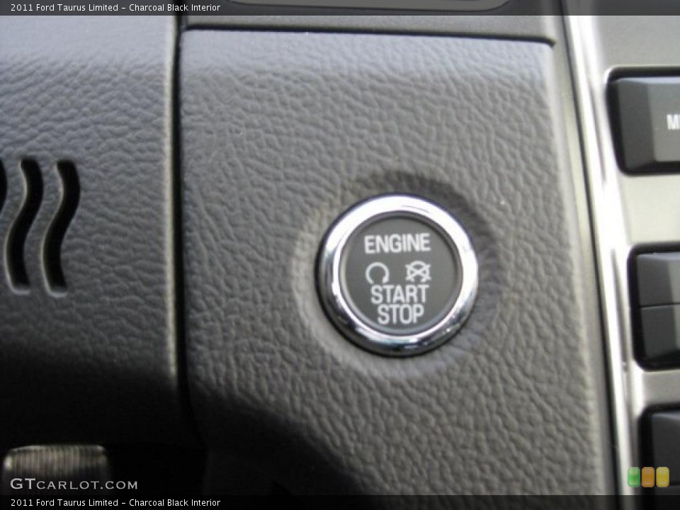 Charcoal Black Interior Controls for the 2011 Ford Taurus Limited #39135195
