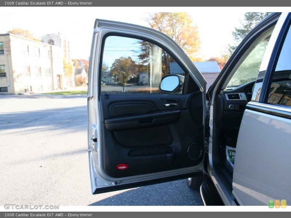 Ebony Interior Door Panel for the 2008 Cadillac Escalade EXT AWD #39135657
