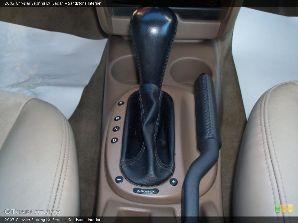 Sandstone Interior Transmission for the 2003 Chrysler Sebring LXi Sedan #39135989