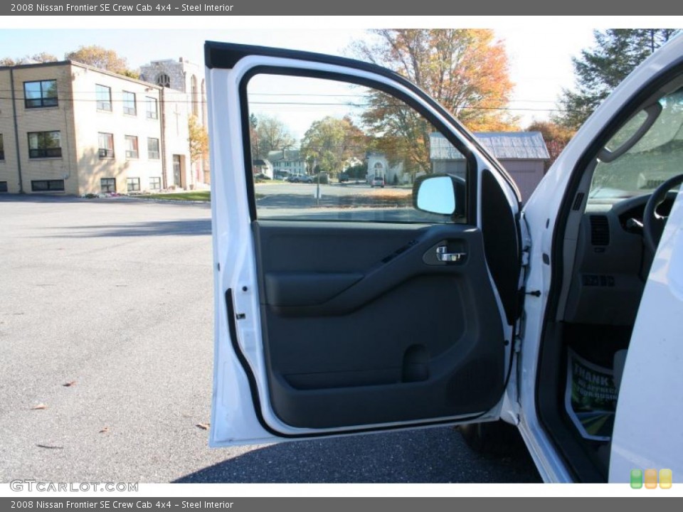 Steel Interior Door Panel for the 2008 Nissan Frontier SE Crew Cab 4x4 #39136230
