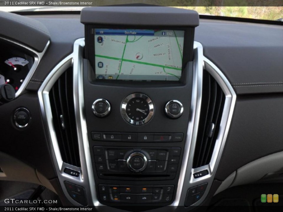 Shale/Brownstone Interior Navigation for the 2011 Cadillac SRX FWD #39136290