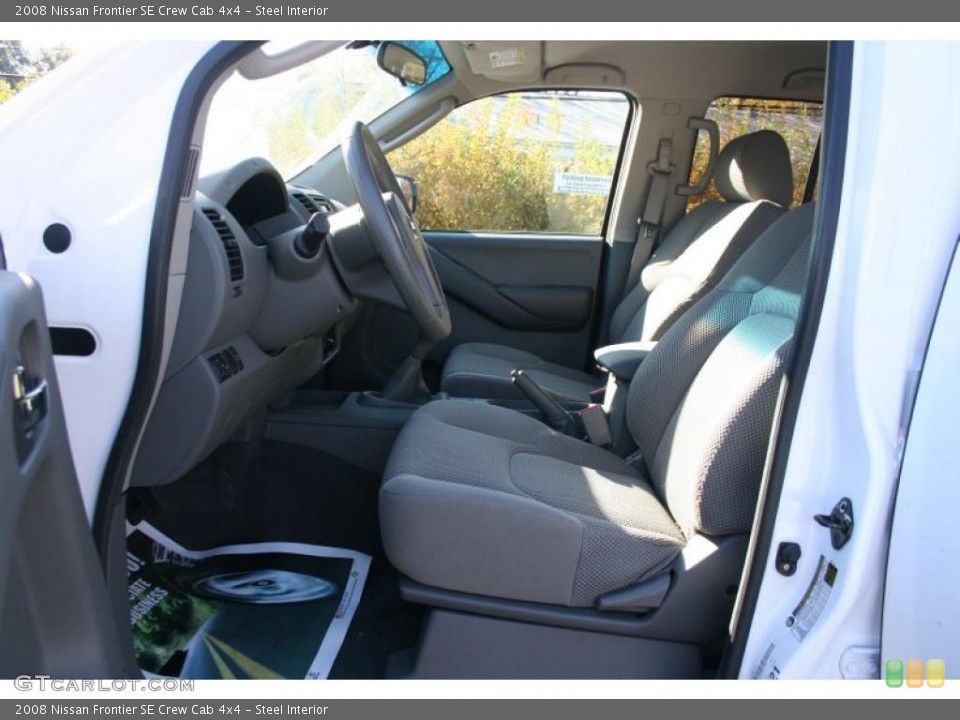 Steel Interior Photo for the 2008 Nissan Frontier SE Crew Cab 4x4 #39136306