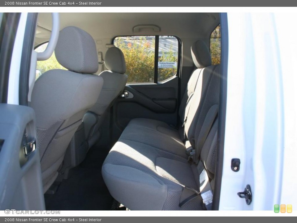 Steel Interior Photo for the 2008 Nissan Frontier SE Crew Cab 4x4 #39136314
