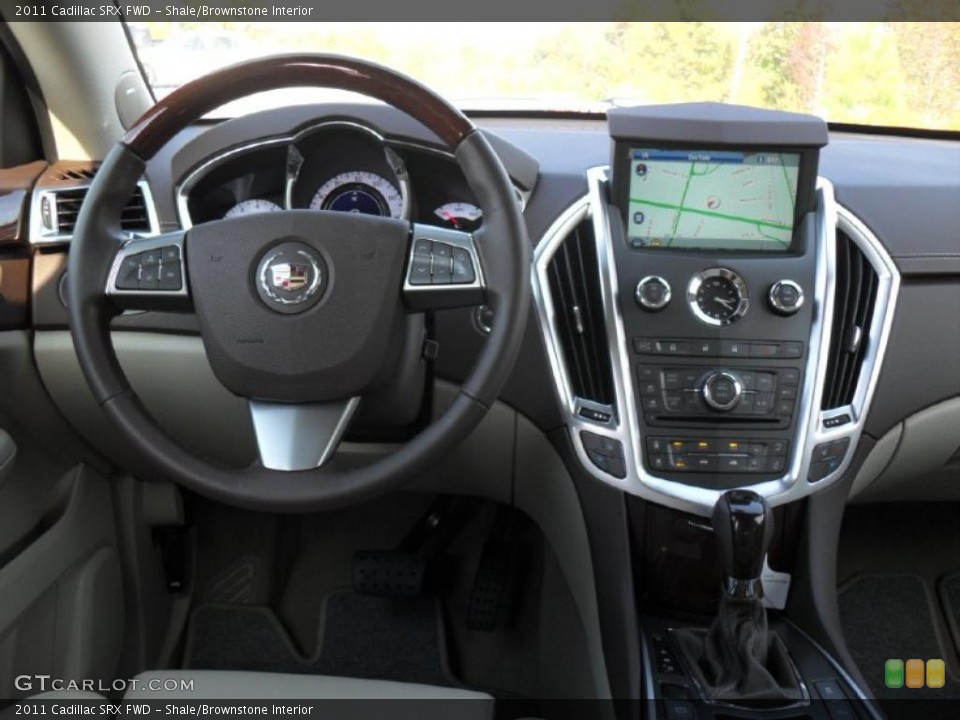Shale/Brownstone Interior Dashboard for the 2011 Cadillac SRX FWD #39136410