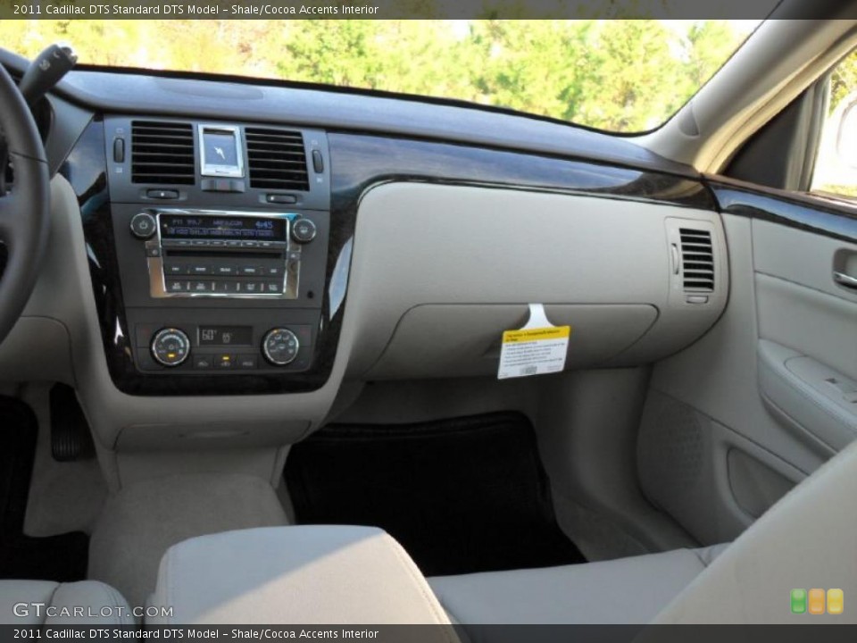 Shale/Cocoa Accents Interior Dashboard for the 2011 Cadillac DTS  #39136786