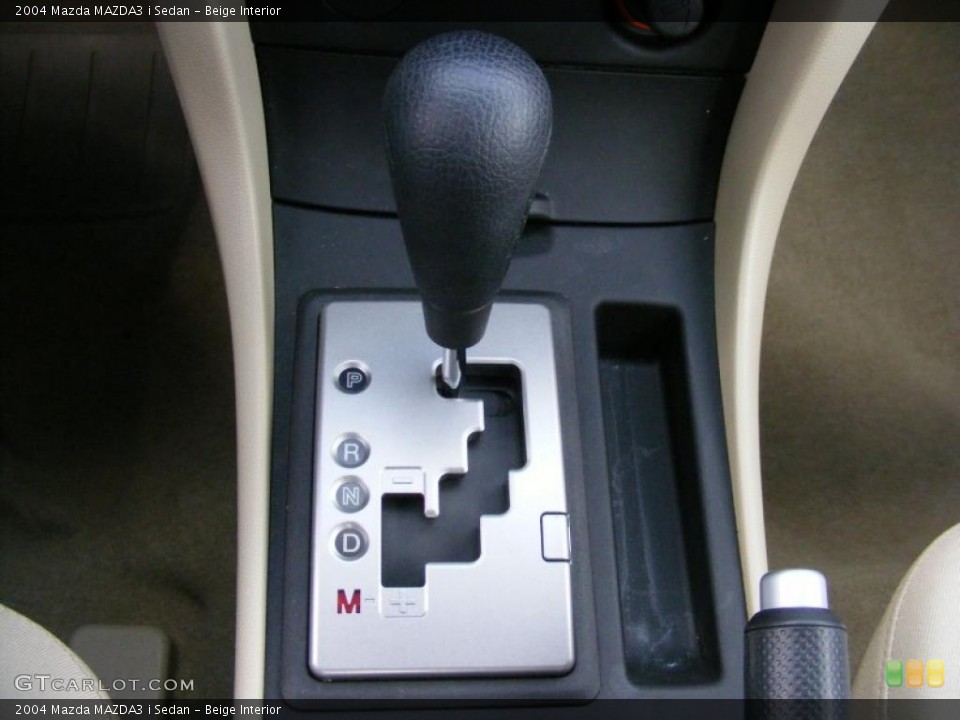 Beige Interior Transmission for the 2004 Mazda MAZDA3 i Sedan #39137926
