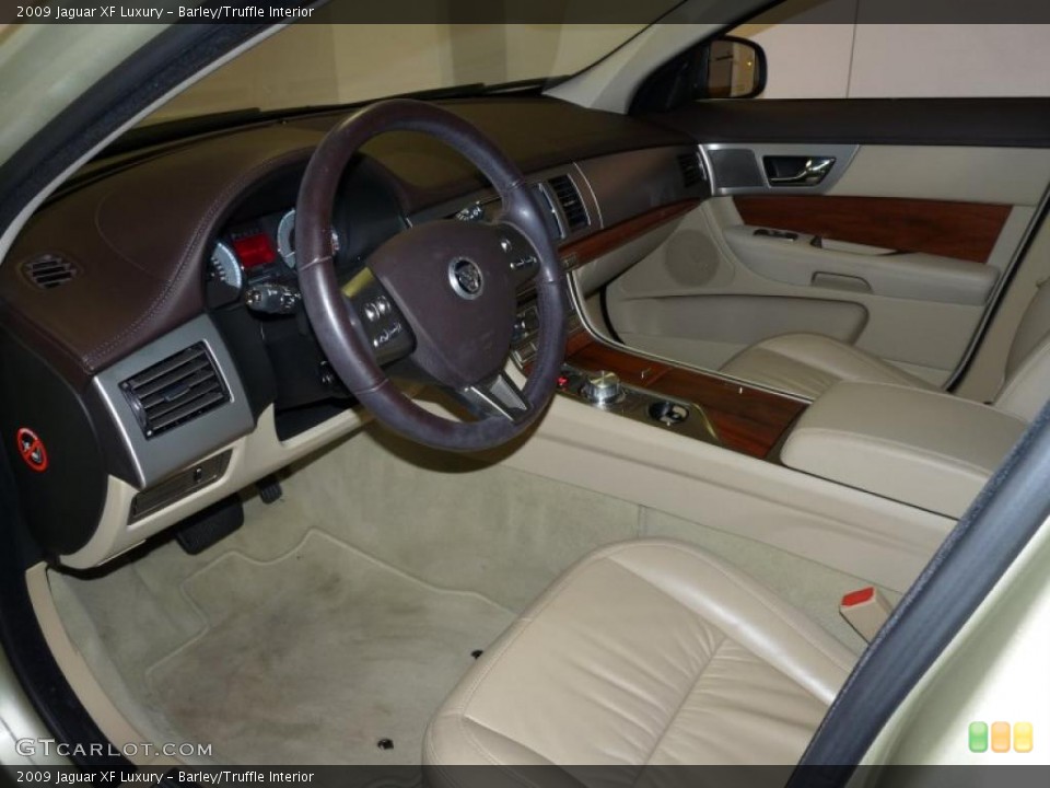 Barley/Truffle Interior Prime Interior for the 2009 Jaguar XF Luxury #39138026