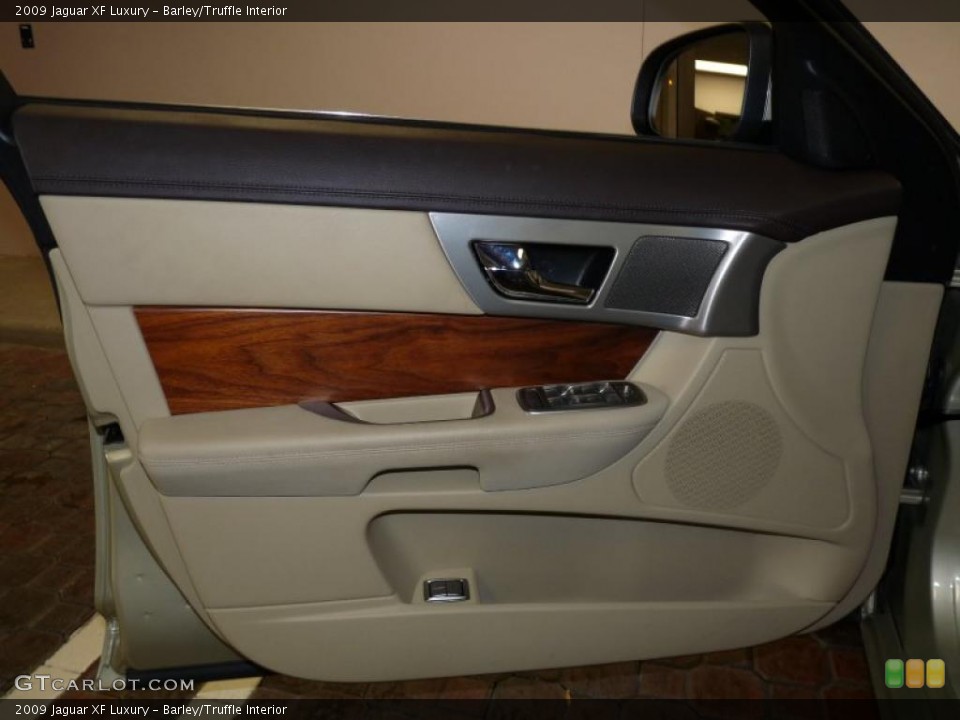 Barley/Truffle Interior Door Panel for the 2009 Jaguar XF Luxury #39138030