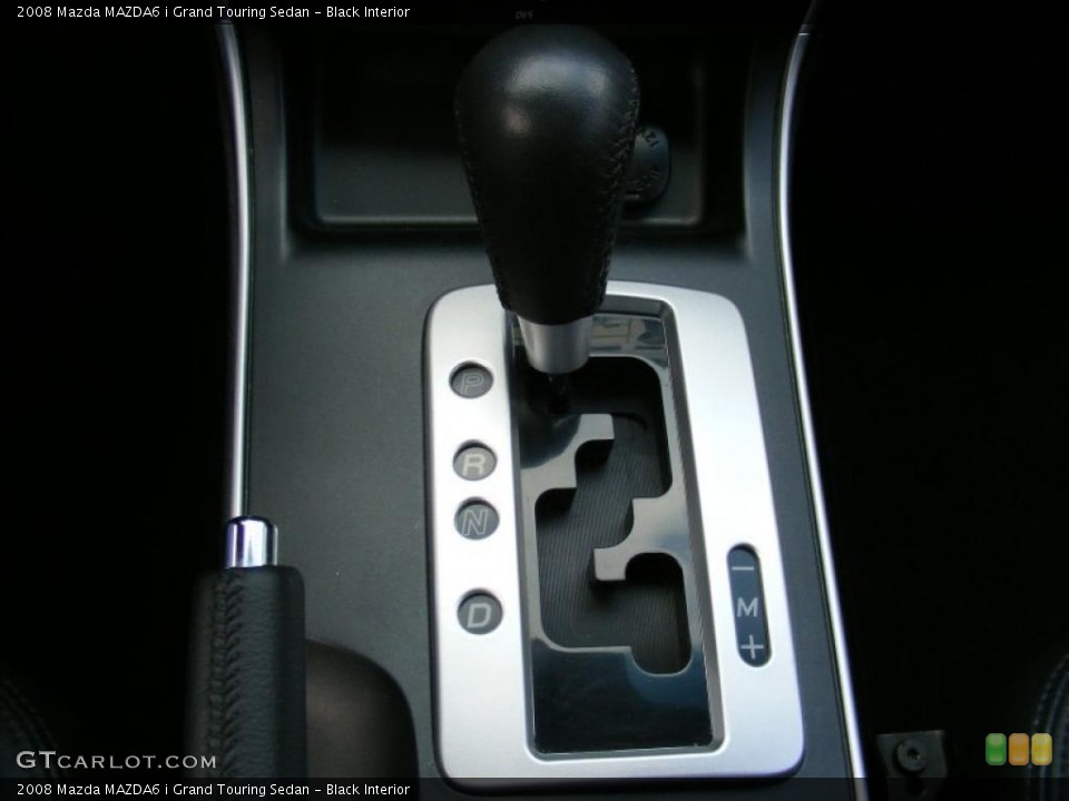 Black Interior Transmission for the 2008 Mazda MAZDA6 i Grand Touring Sedan #39138950
