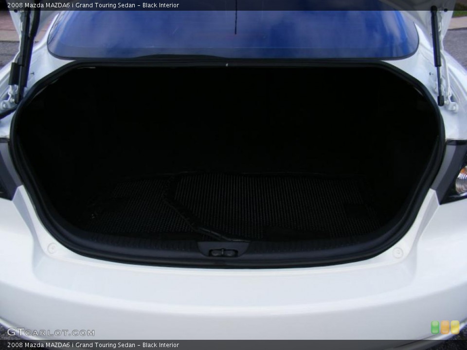 Black Interior Trunk for the 2008 Mazda MAZDA6 i Grand Touring Sedan #39138994