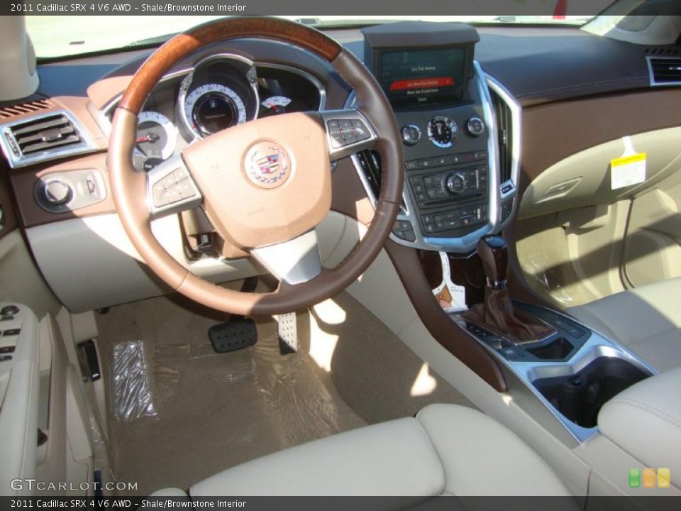 Shale/Brownstone Interior Prime Interior for the 2011 Cadillac SRX 4 V6 AWD #39139162