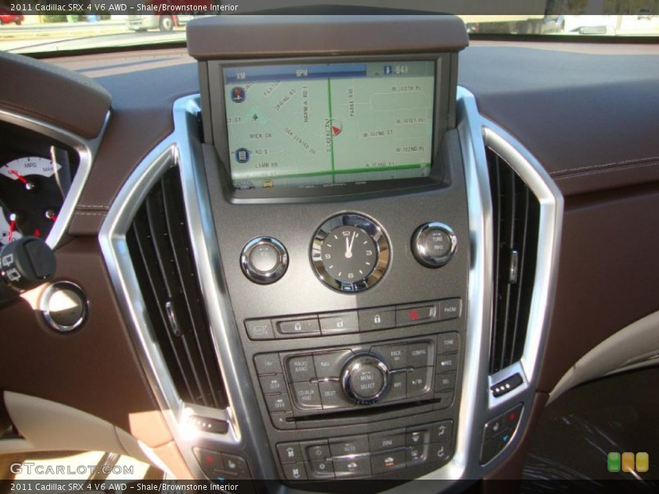 Shale/Brownstone Interior Controls for the 2011 Cadillac SRX 4 V6 AWD #39139290