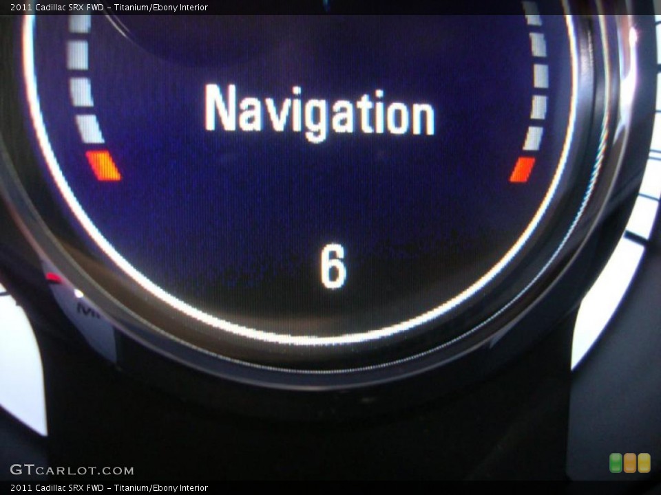 Titanium/Ebony Interior Navigation for the 2011 Cadillac SRX FWD #39139666