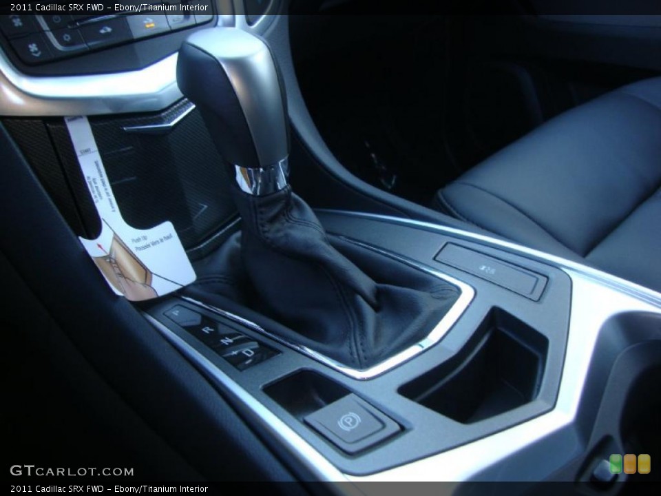 Ebony/Titanium Interior Transmission for the 2011 Cadillac SRX FWD #39139974