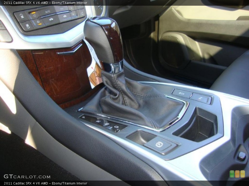 Ebony/Titanium Interior Transmission for the 2011 Cadillac SRX 4 V6 AWD #39140294