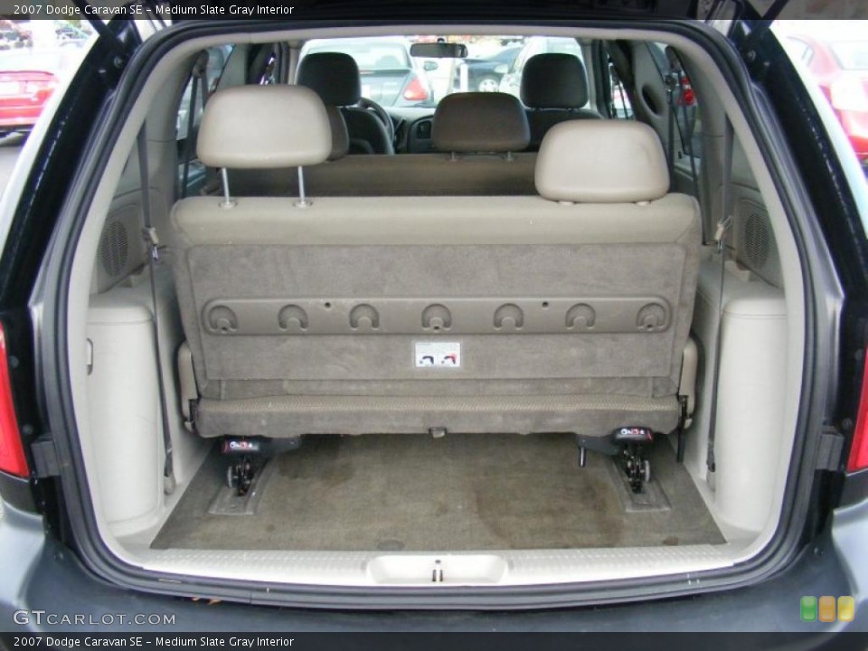 Medium Slate Gray Interior Trunk for the 2007 Dodge Caravan SE #39140458