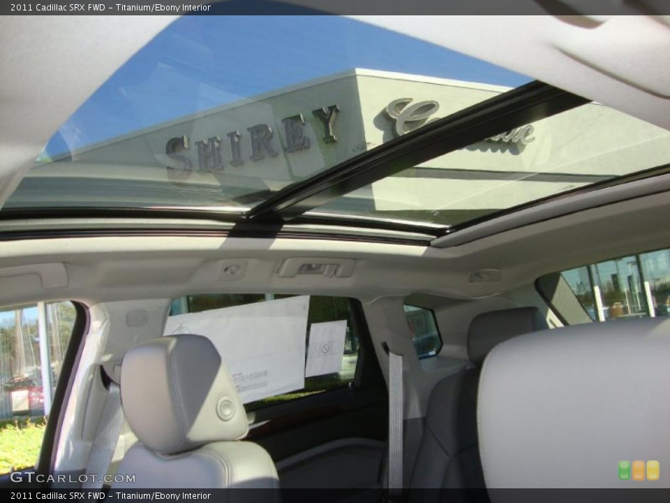 Titanium/Ebony Interior Sunroof for the 2011 Cadillac SRX FWD #39140582