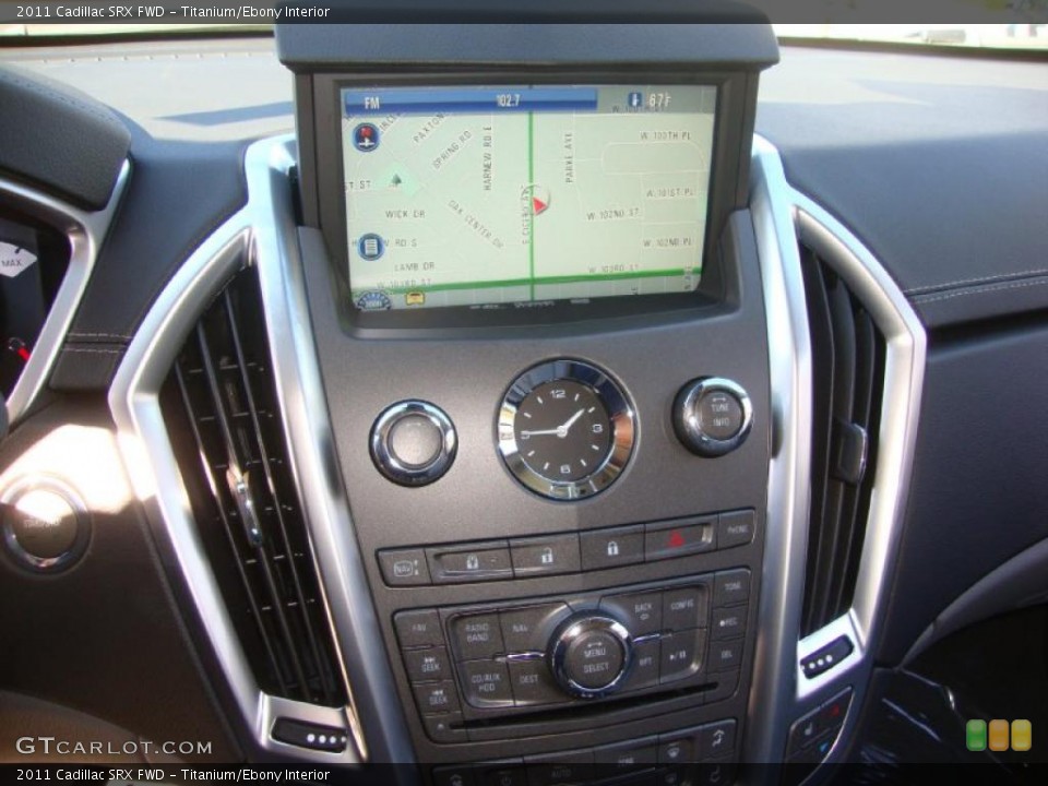 Titanium/Ebony Interior Navigation for the 2011 Cadillac SRX FWD #39140658