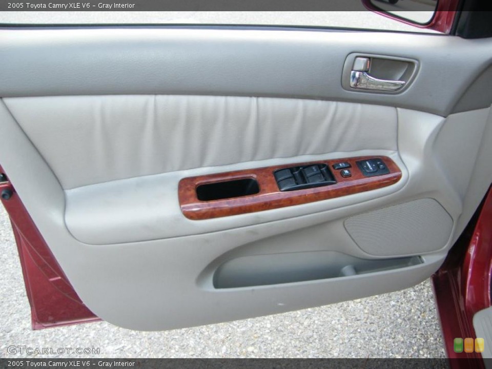 Gray Interior Door Panel for the 2005 Toyota Camry XLE V6 #39141038