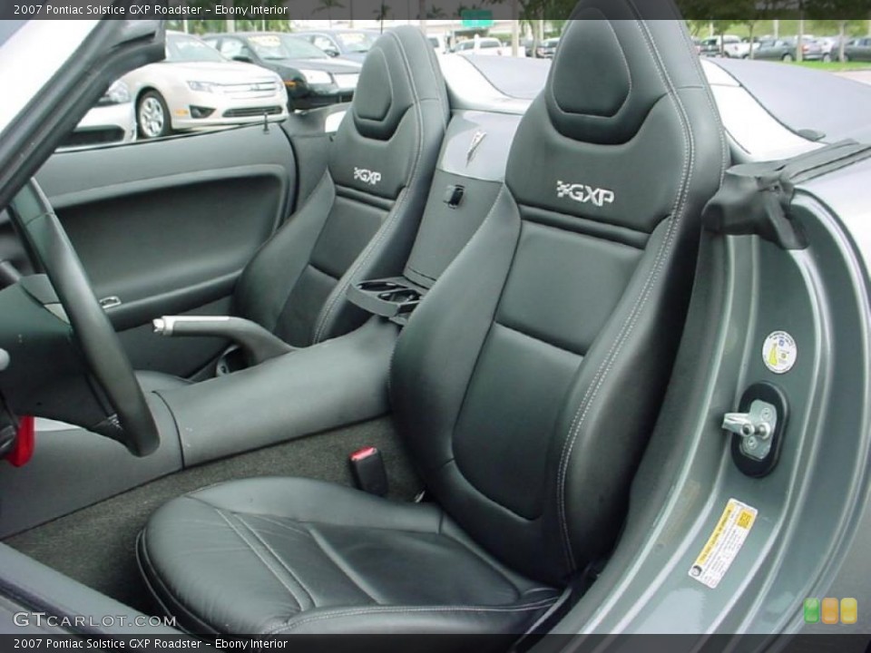 Ebony Interior Photo for the 2007 Pontiac Solstice GXP Roadster #39141390