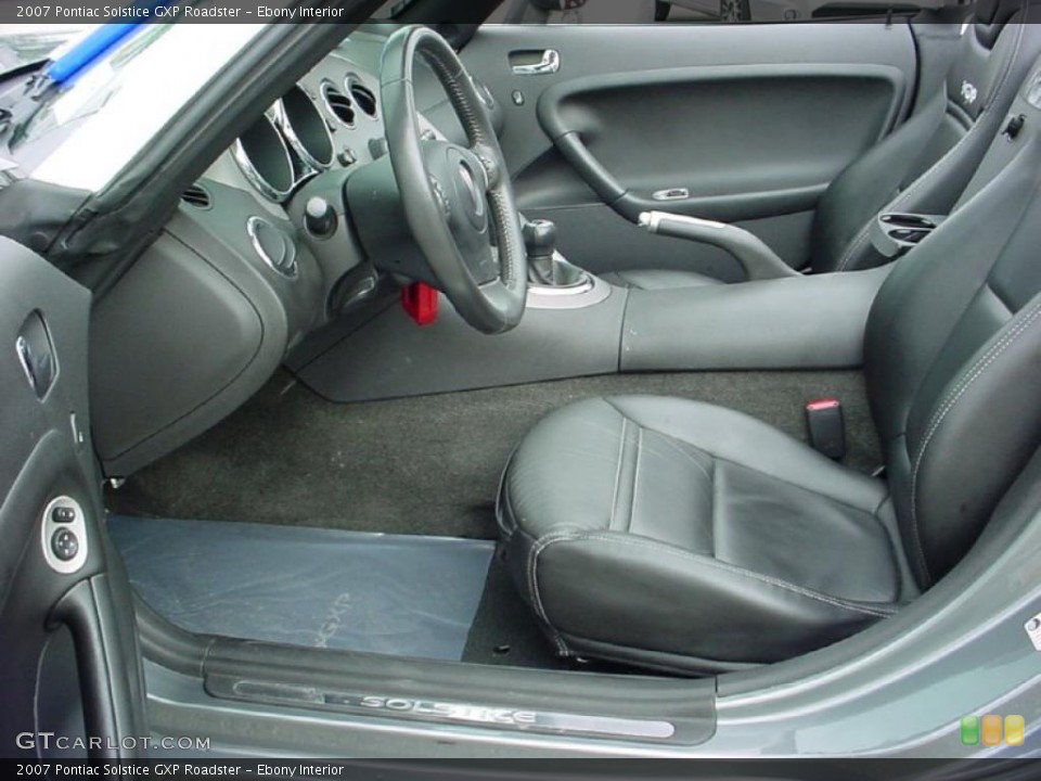 Ebony Interior Photo for the 2007 Pontiac Solstice GXP Roadster #39141398