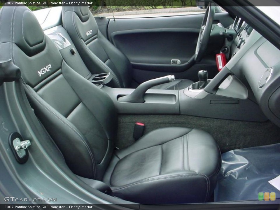 Ebony Interior Photo for the 2007 Pontiac Solstice GXP Roadster #39141414