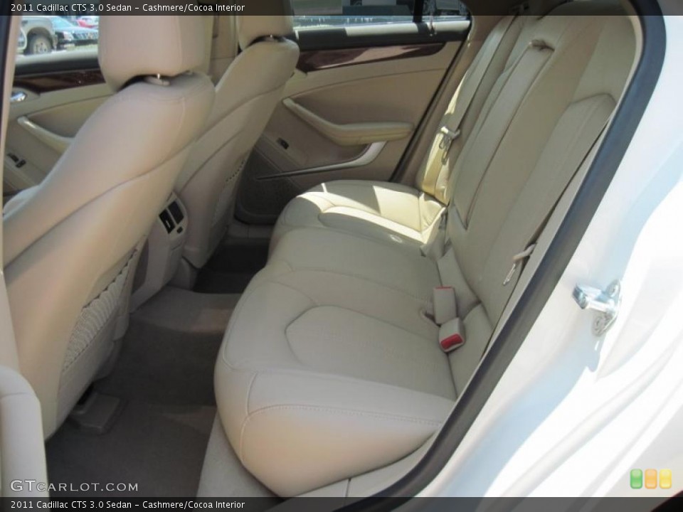 Cashmere/Cocoa Interior Photo for the 2011 Cadillac CTS 3.0 Sedan #39141602