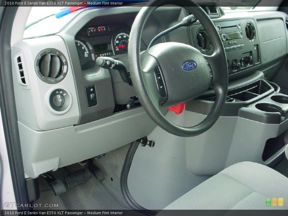 Medium Flint Interior Dashboard for the 2010 Ford E Series Van E350 XLT Passenger #39142682