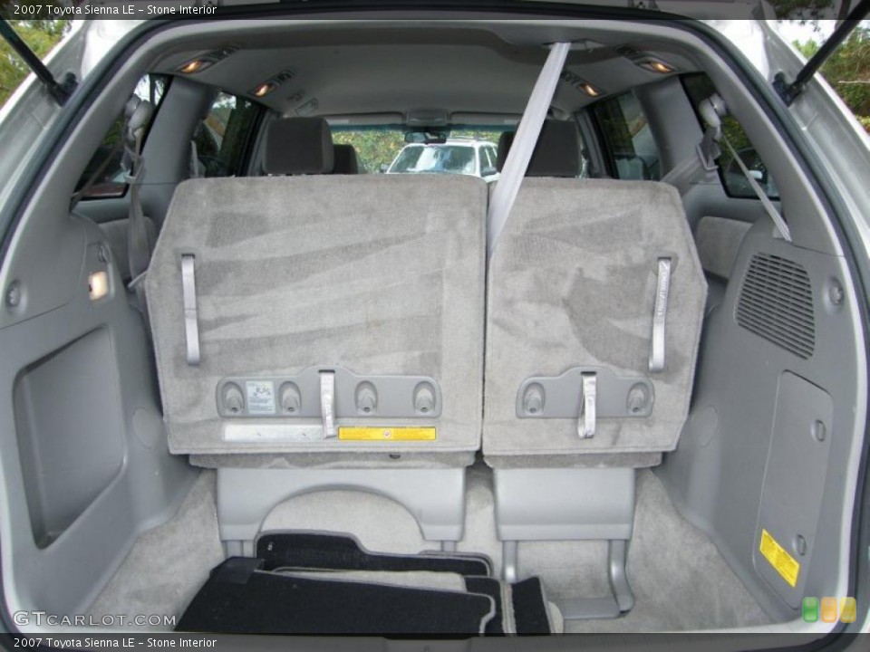 Stone Interior Trunk for the 2007 Toyota Sienna LE #39142690