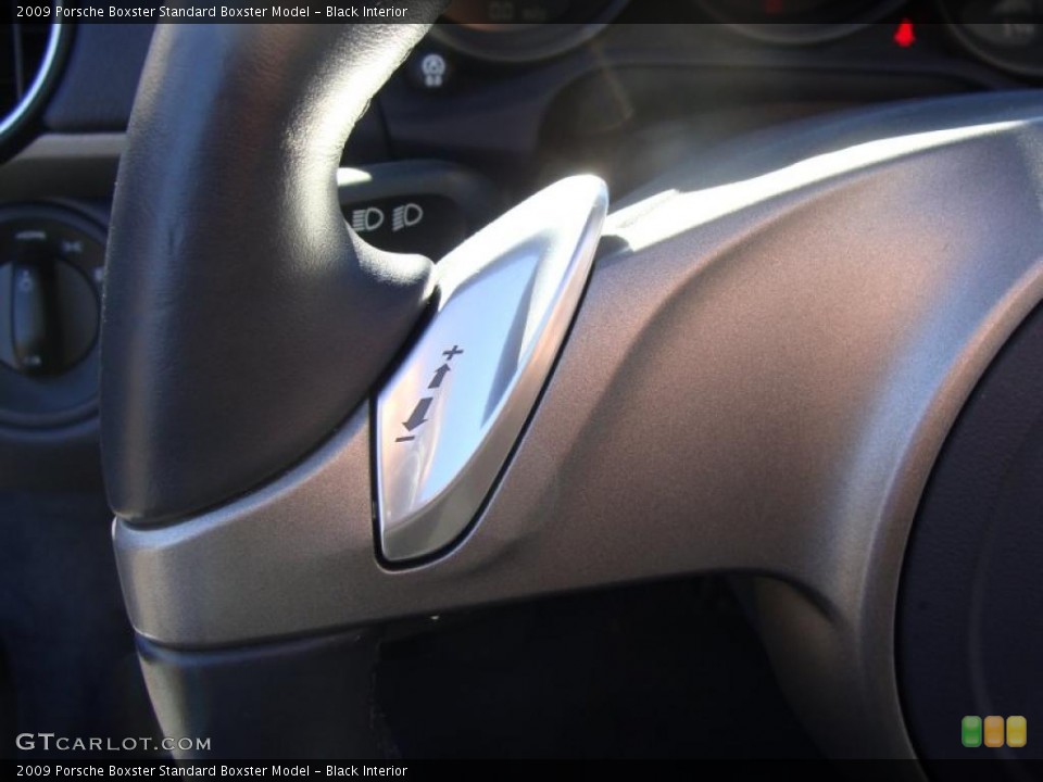 Black Interior Controls for the 2009 Porsche Boxster  #39143026