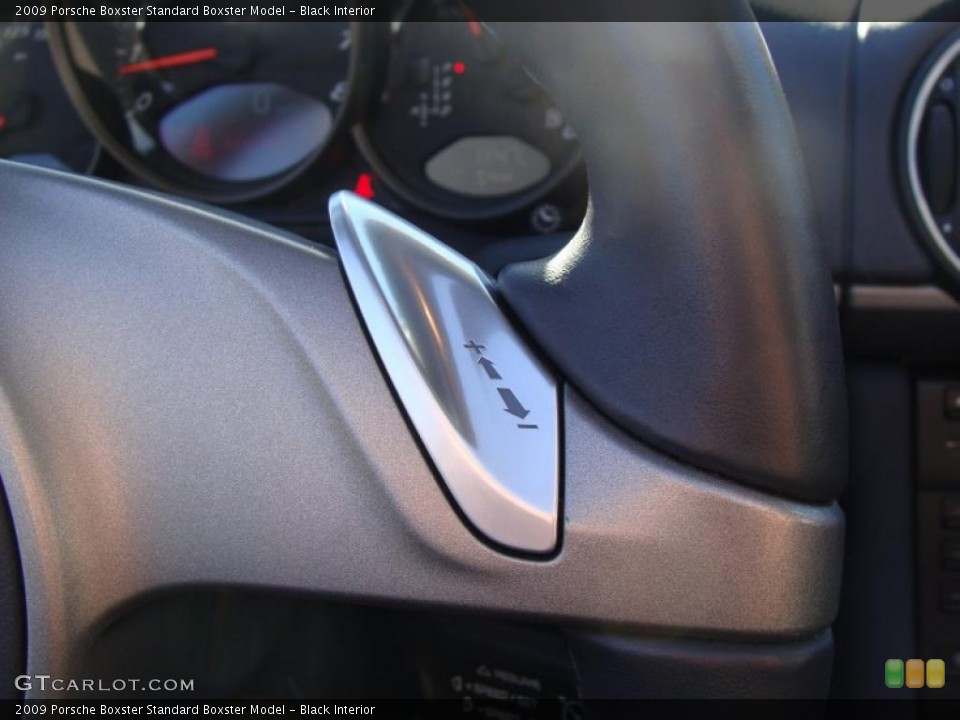Black Interior Controls for the 2009 Porsche Boxster  #39143042